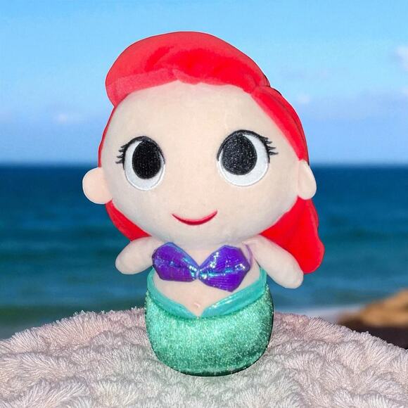 Funko Plush Ariel Disney Little Mermaid Princess Doll Nursery Decor Shower 10” - Picture 9 of 9